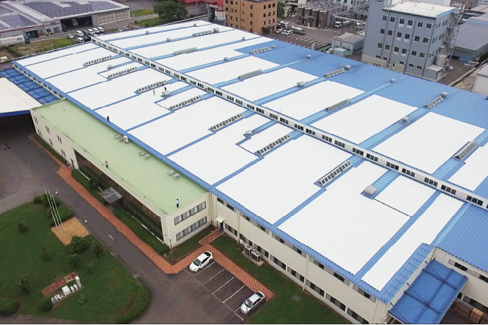 滋賀県 ダンボール工場